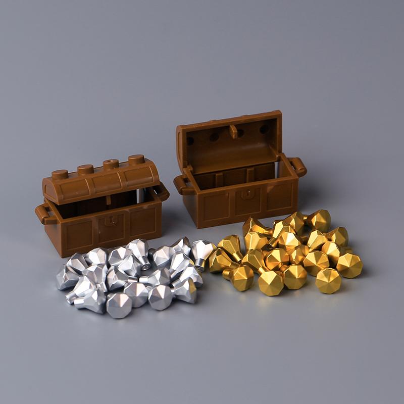 MOC Geldautomaten Kostbares Gold Ei Erz Diamant Bausteine Kostbarer Safe Holfass Bankkarten Bausteine Spielzeug