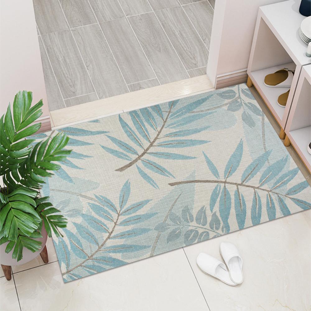 Moderner Boho Stil Waschbarer Fußabtreter Willkommensmatte Wohnzimmer Schlafzimmer Eingangsteppich Küche Flur Rutschfeste Boden Fußmatte
