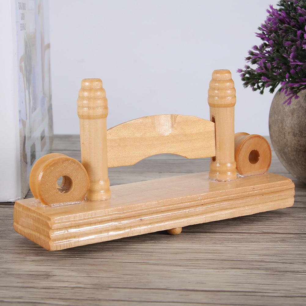 Supporto decorativo per ventaglio cinese Pratico supporto per display per ventaglio Supporto per ventaglio pieghevole in bambù(Colore del registro)