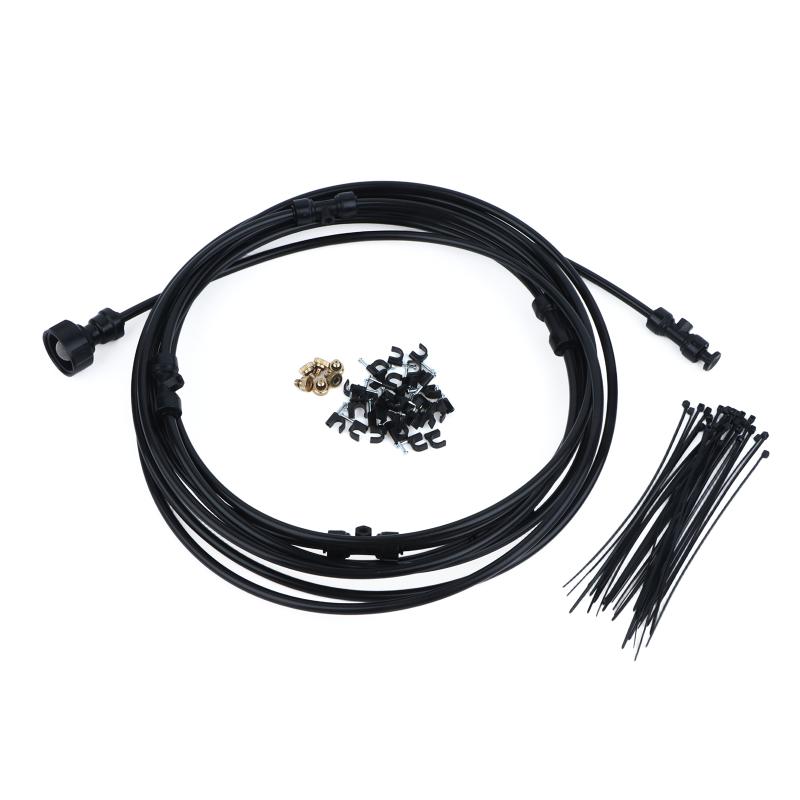 Easy Disassemble 6M Misting Cooling System Water Fog Sprayer Nebulizer Kit for Camping Tent Outdoor Summer Cooling Use