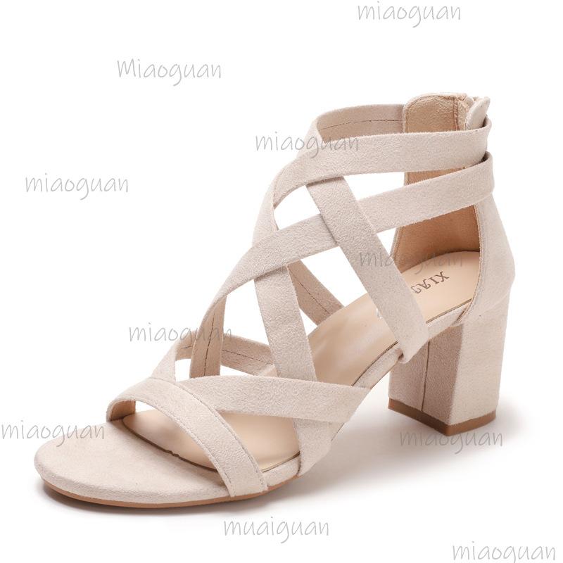 Women Summer Sandals Comfortable Shallow High Heels Women Sandals Breathable Outdoor Beach Sandals Shoes for Women Size 36 42