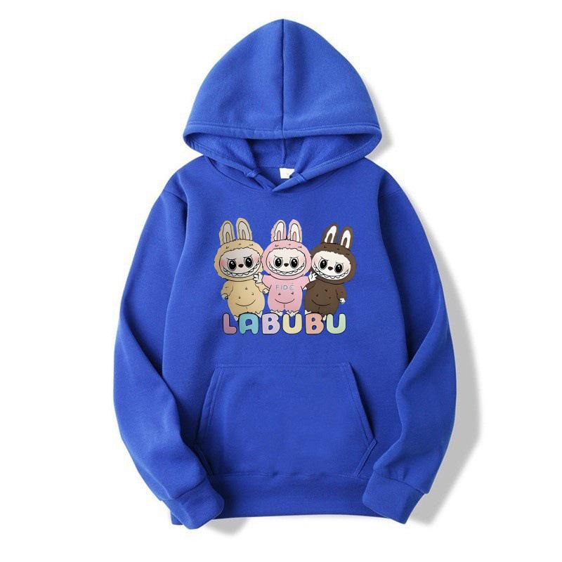 Children's Labubu2025 Hooded Sweatshirt: European-American Fashion Trend for Mid-Child Autumn/Winter