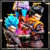 JT Dragon Ball Gogeta Statue Three Head Sculpts Anime Figure Model Desktop Decoration Collectible Gift For Collectors