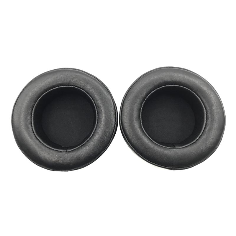 2pcs Sheepskin Leather Earpads Ear Cushion Replacement Ear Muffs Headphone Cushion 70mm -110mm