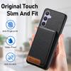 For Samsung Galaxy S25+ Case RFID Blocking Card Holder Litchi Texture Leather Back Cover