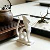 Detailed Home Interior Decor Minimalist 3D Printed Cat Figurine, Decorative Animal Statue Ornament, Creative Unique Pla Figurines Small Desktop