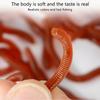 100Pcs Flexible Soft Fishing Lures Artificial Earthworms Baits Jigging Wobblers Soft Wobblers Lures Baits Enduring
