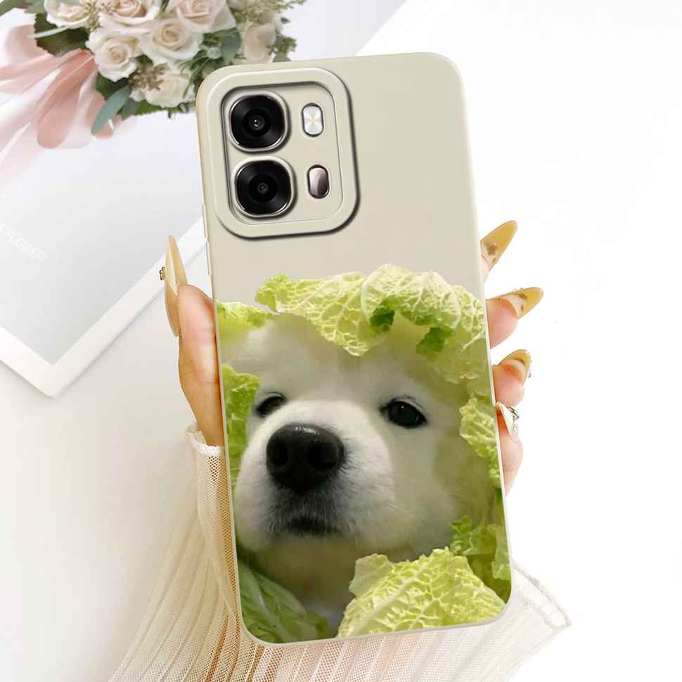 For Oppo A6s 5G CPH2789 Case Popular Cartoon Design Silicone Back Cover For Oppo A 6s A6S 5G 6.75" Phone Protection Cases