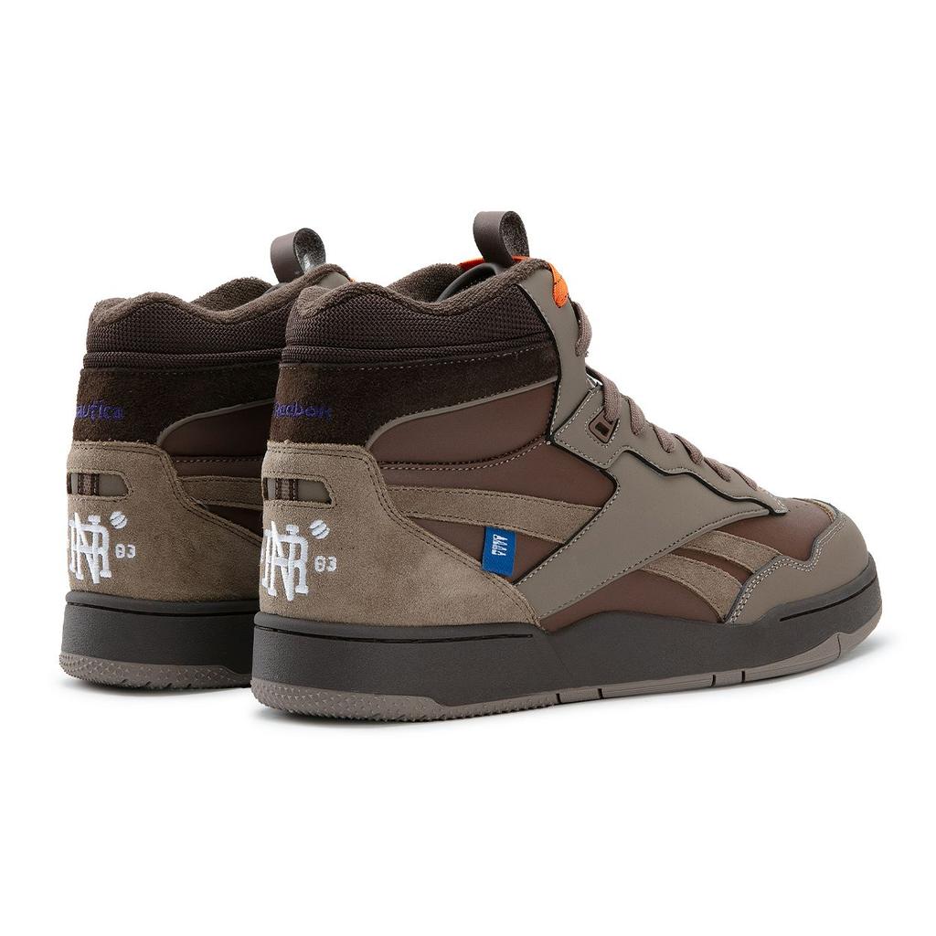 Nautica X Reebok BB4000 II Mid Retro Basketball Shoes Unisex Sneakers Brown 100245908