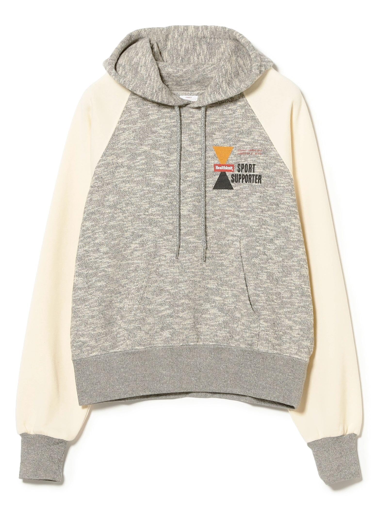 

Life Store by Sweatshirt Healthknit Hoodie Sweatshirt HEATHER ONE SIZE [Beaming Beams] [Специальный заказ] Для женщин СЕРЫЙ/СЛОНОВАЯ КОСТЬ