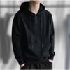 New Autumn and Winter Hooded Fleece Sweater Men's Sports Loose Solid Color Terry Autumn and Winter Class Uniform Wholesale Sweater