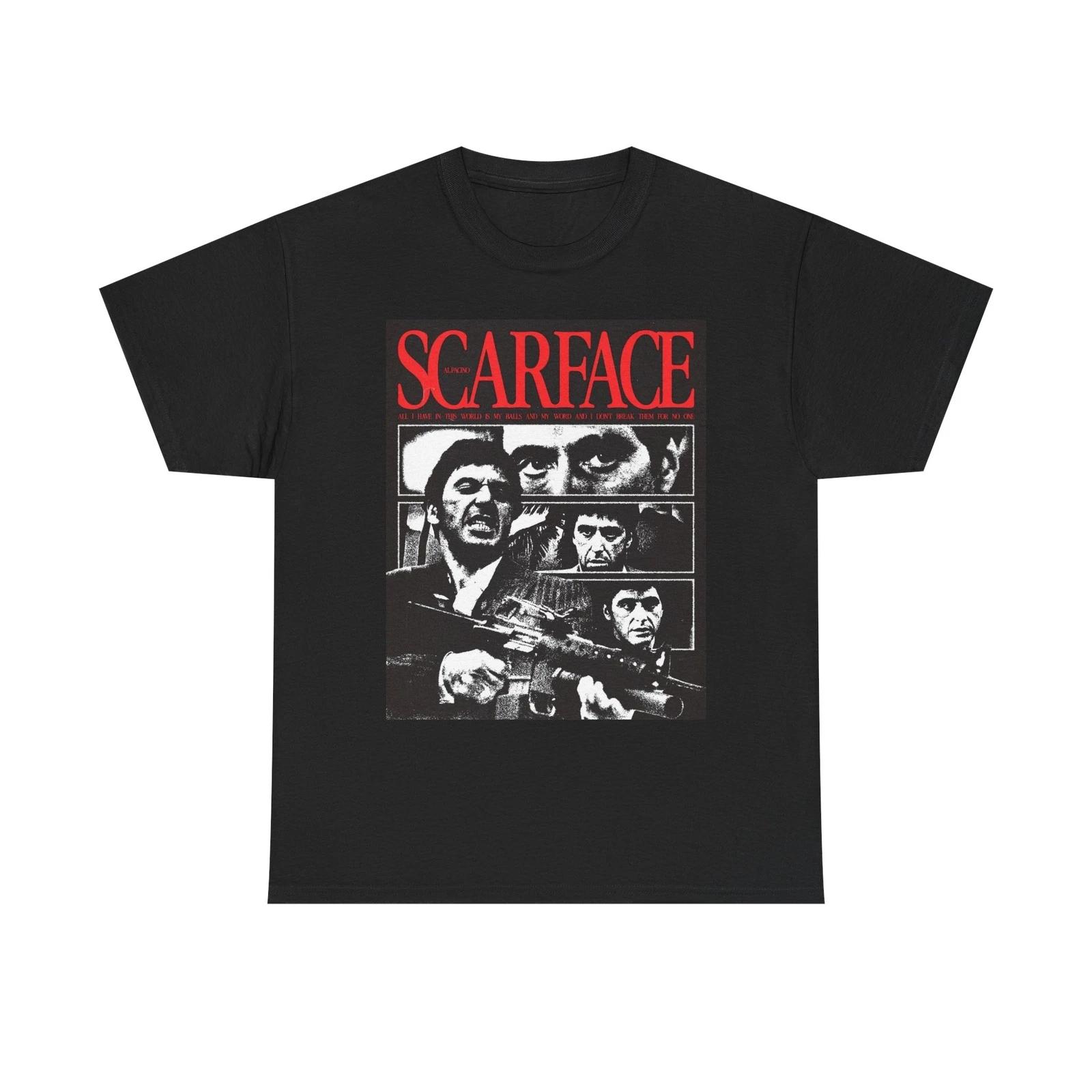 Men s and Women s T-shirts Scarface Graphic XXXL