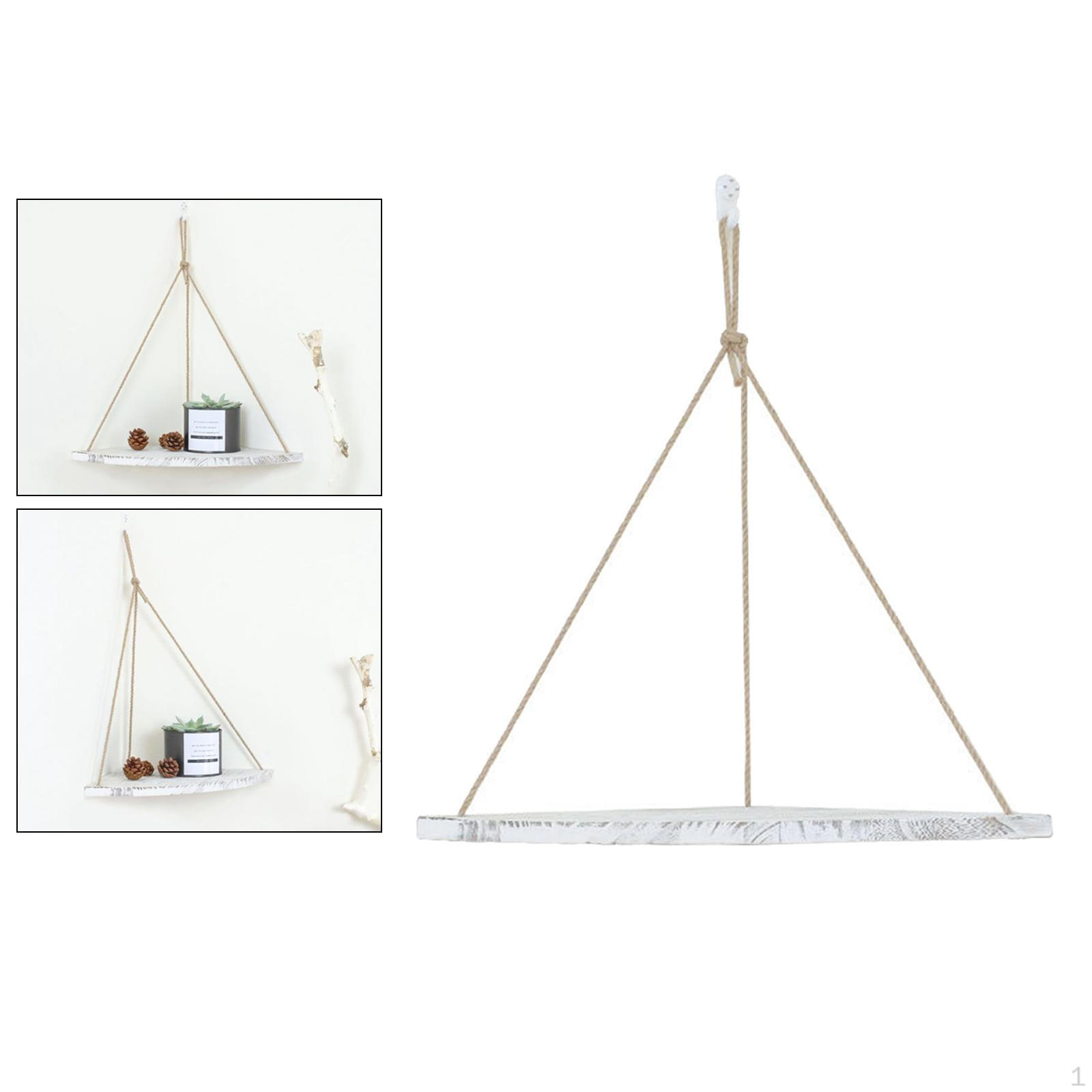 

1 шт., настенные угловые полки из веревки, домашний декор для кухни