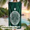 Beach Towel Celtic FC Print Custom Name Text Soft Towel for Swimming Pool