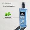 Adidas Men's 3-in-1 Shower Gel, Shampoo & Face Wash