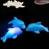 Led Lighting Up Water Floating Toy LED Lamp Bath Toys Glowing Beach Toys Baby Dolphin Bath Toys