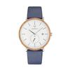 Kabholz Anton Oak Navy German Water Officially Navy Watch, Men's, Wooden, Design, Resistant, Imported, WANT0638,