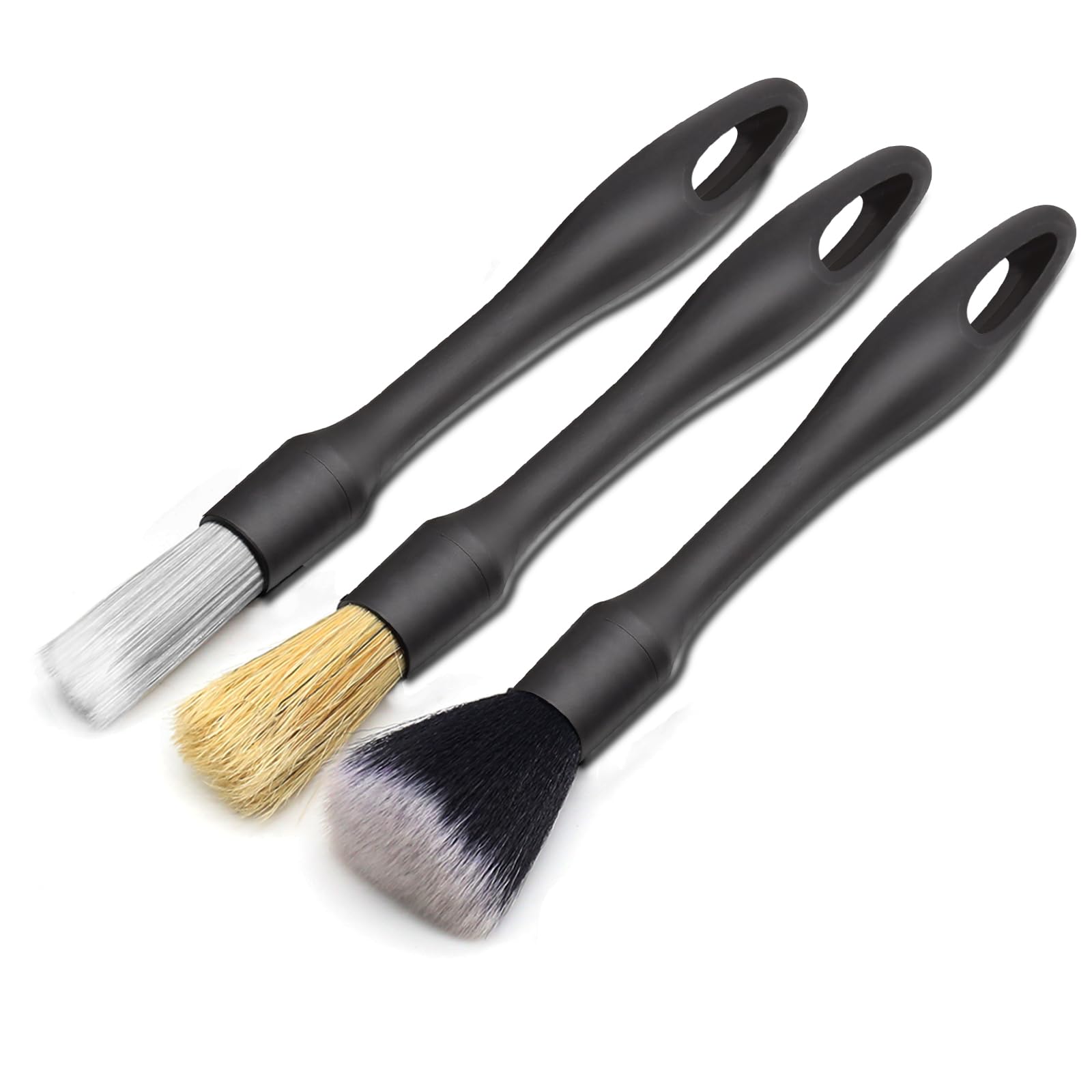 

Рекомендуемая Детализация Автомойки Щетка для Мойки Колес для Внутренних Щелей Автомойка Мягкий Набор из 3 Штук под Контролем Щетка, Щетка, Щетка, Кузов, Колеса, Чистка, чёрный