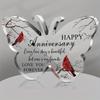 Happy Anniversary Cardinal Gift, Butterfly - Shaped, Anniversary Wedding Gifts, Anniversary Acrylic Valentines Day Gifts, Nurseries, Home Desk Living