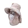 Summer Outdoor Sports Sun Hat Detachable Dome Sunshade Pastoral Style Tea Cap