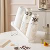 Detachable Multifunctional Disposable Paper Cup Holder Single Double Size Coffee Cup Storage Rack Plastic Ground Mounted Home Go