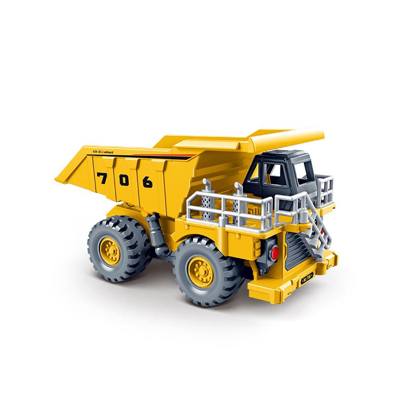 Children's Toys Inertial Mining Engineering Inertial Power Sliding Driving Model Cars, Small Gifts And Prizes For Kindergartens