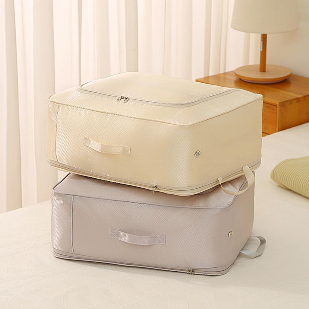 Large Capacity Luggage Packing For Closet Bedding Compression Organizers Comforter Storage Bag Duvet Quilt Pillows