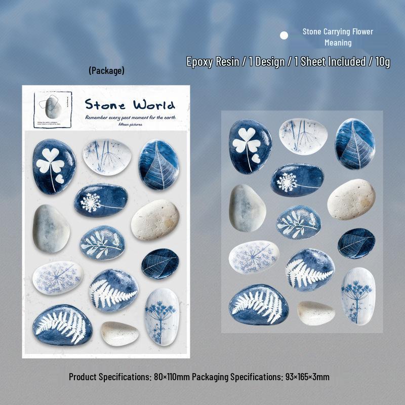 

3D Ketchup Epoxy Stone Stickers for DIY Journals & Phone Cards