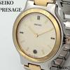 Used Working Item Working Item Seiko SEIKO PRESAGE Watch Men's Quartz 9539-6000 9539-6010 Vintage Combi Color Date Round 0606