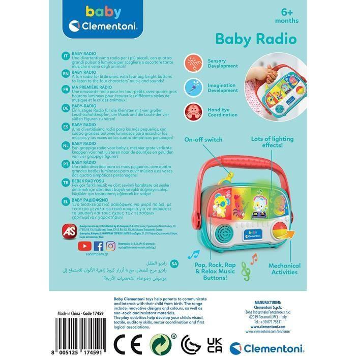 Ma première radio pour bébé - Baby Clementoni