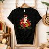 Frida Kahlo "Te Amo Más A Mi Propia Iel" Floral T-Shirt Mexican Art Inspired Boho Cotton Tee Gift for Her Goth Shirts for Women