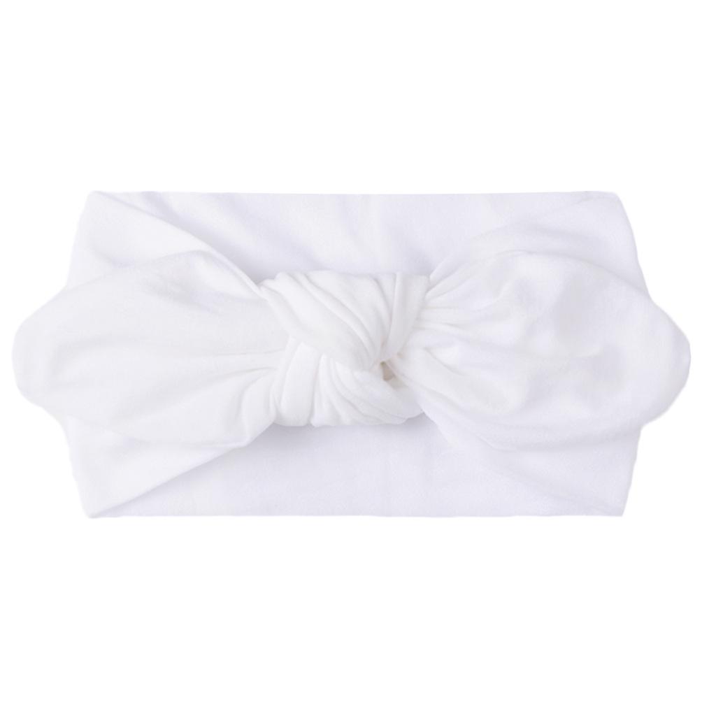 23-Color Newborn Baby Soft Nylon Headband with Rabbit Ears – Four Seasons Accessory