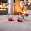 Exquisite Santa Claus Cartoon Earrings - Christmas Niche Design