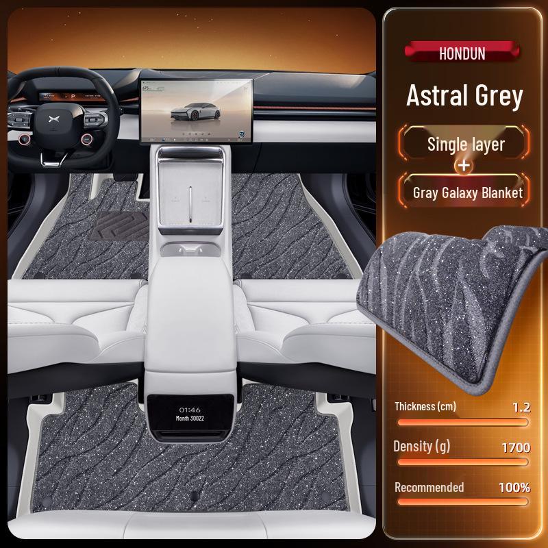 XPeng P7 2025 TPE Floor Mats: Complete Car Interior Carpet Set