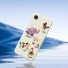 For iPhone 16e Case Five Animals Pattern Printing Straight Edge TPU Phone Back Cover