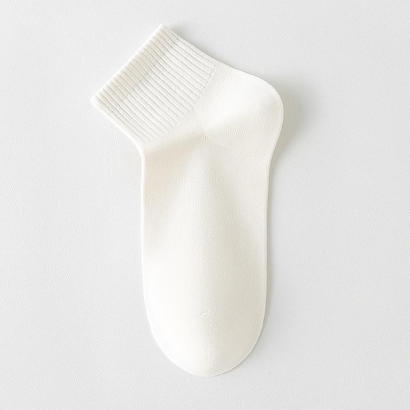 Damen Frühling und Herbst Mode Neue Baumwolle Flache Socken