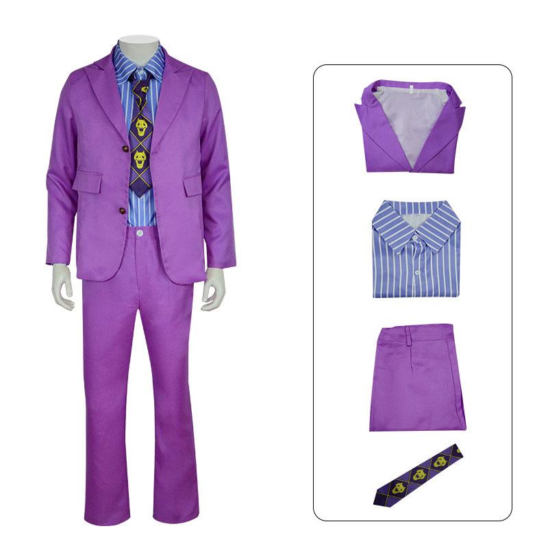 

Странные приключения ДжоДжо Косплей костюм Киры Ёсикагэ Наряд на Хэллоуин Вечеринка Man,XXL