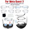 1 Pair VR Lens Film For Meta Quest 3 Lens Protector VR Film Cover Anti-Scratch Anti-blue Light VR Lenses For Quest 3 Accessories