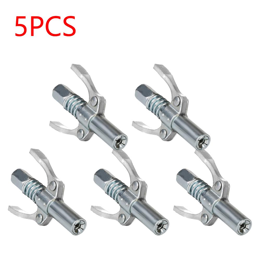 Grease Gun Coupler 10000PSI NPTI/8 Oil Pump Quick Release Grease Tip Tool Car Syringe Lubricant Tip Grease Nozzle Repair Tool