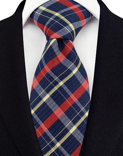 8 cm Tie Men Gravatas Plaid Checks Neckties Stripes Novelty Design Wedding Party Neck Ties Mens Shirt Accessories Gravatas