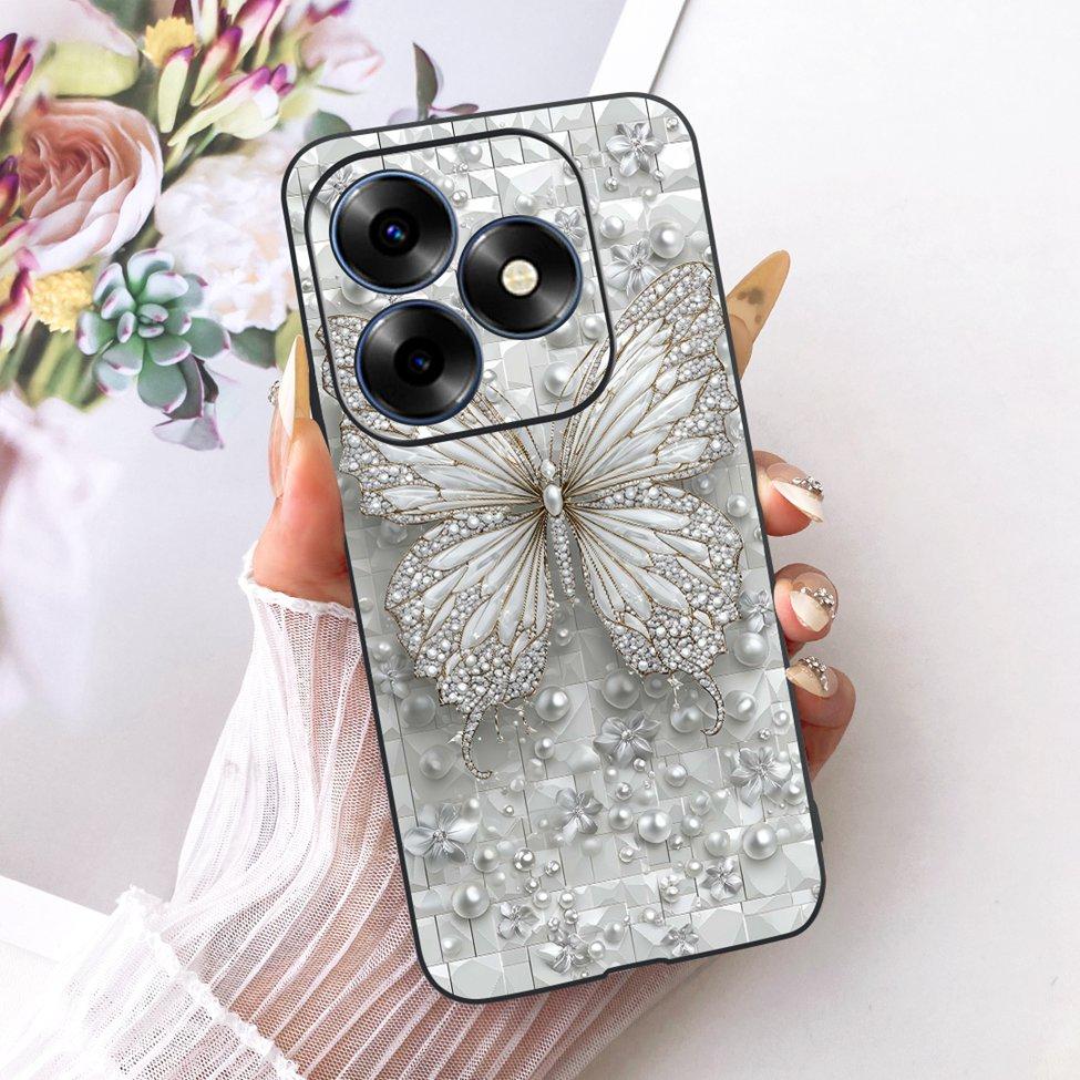 Phone Case For ITEL S23 Plus Cover S681LN Silicone Cute Cat Fashion Funny Cool Painted Casing For ITEL S23+