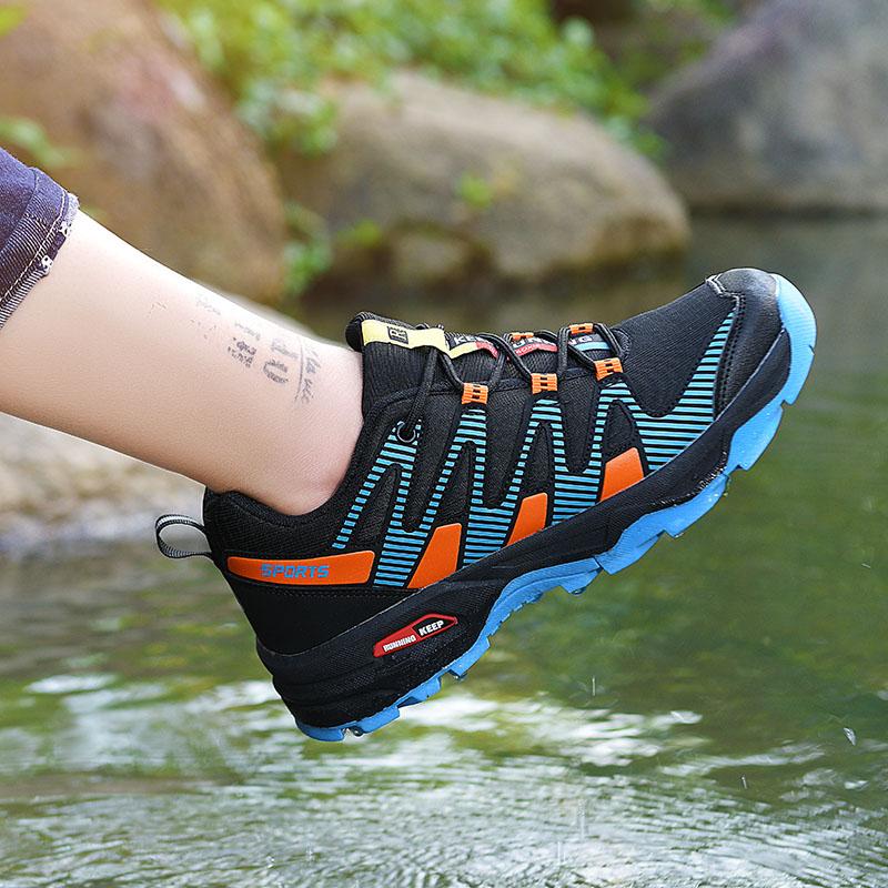 New Men'S Mountaineering Shoes, Cycling Shoes Solomon Outdoor Tourism Hiking Shoes Breathable Lightweight Anti Slip Shoes