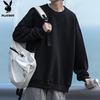 PLAYBOY Men's Casual Pullover Round Neck Sweatshirt