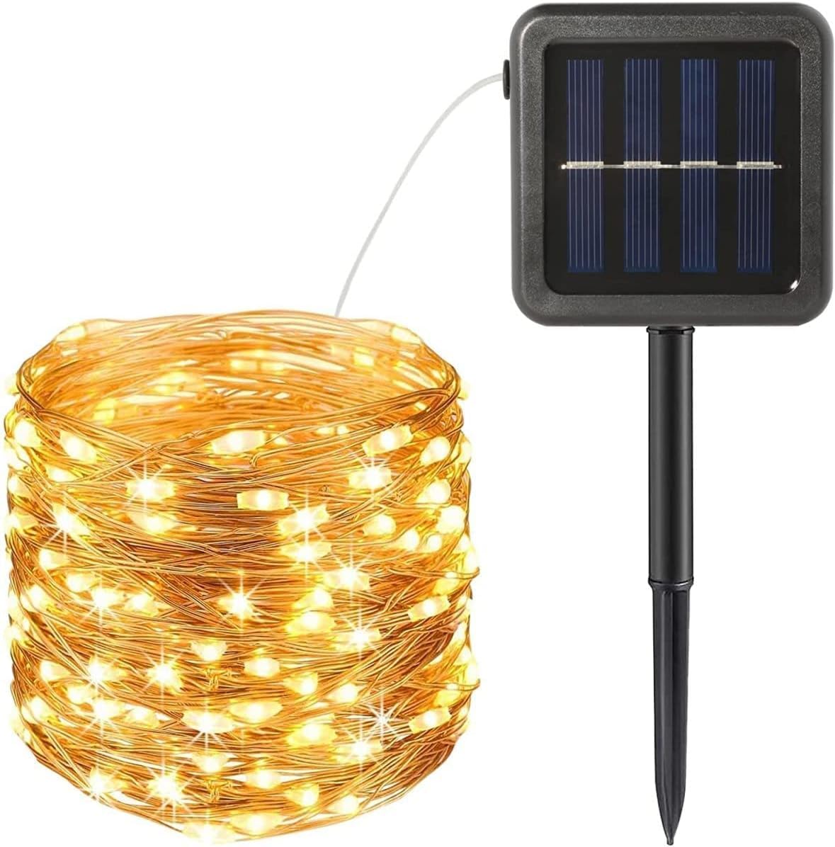 

LED Fairy String 200 8 Decorative Solar Wire Christmas Tree Garden New Christmas Steady Suitable for Various Locations 1 Lights, Lights, Bulbs, 20M,