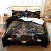 Viking Duvet Cover Set Viking Symbols Bedding Sets Scandinavian Folklore Motifs Northern Germanic Culture Celtic Comforter Cover