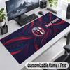 Custom Name Text Mouse Pad Bologna FC Personalized Desk Pad For Work And Gaming