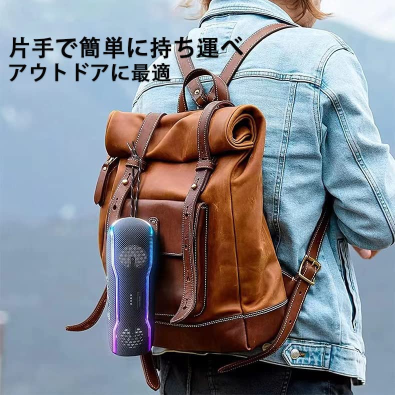 Bluetooth Bluetooth Loud Stereo Super Deep TWS Wireless Speaker 5.3 Speaker, Sound, Bass, Waterproof, (Black)