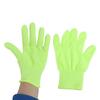 1 Pair Anti-Slip Green Gloves Durable Neon Glove Work Gloves Fluorescent Gloves  Party Supplies