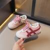 Korean version of children's sports shoes 2025 spring and autumn girls Forrest Gump shoes lightweight soft sole boys running shoes baby classmate tide