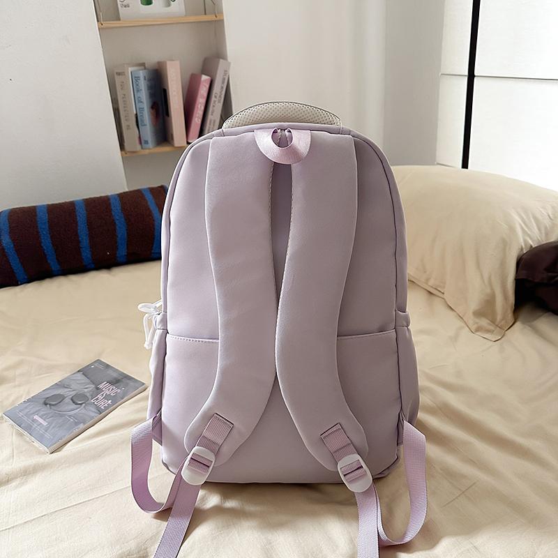 Women's Backpack Junior High School Student Schoolbag Lightweight Large Capacity Backpack